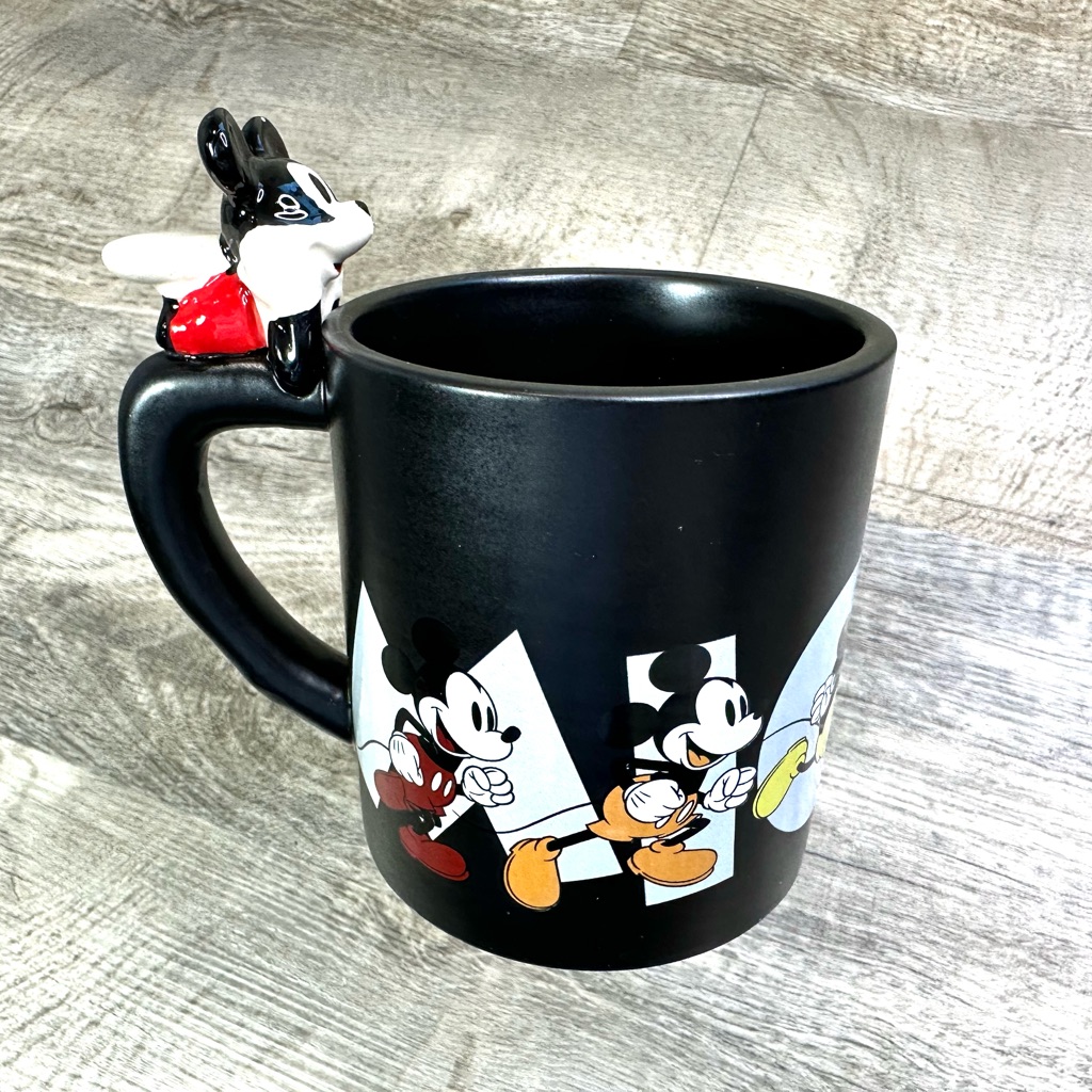 Coffee Mug  Ceramic Mug  Ceramic Mickey Mouse Black Mug